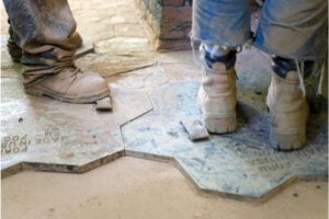The Process of Stamping Concrete, Stamping Concrete, Decorative Concrete, Bucket City Concrete Contractor